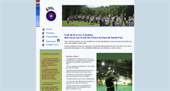 Desktop Screenshot of francsarchers.com